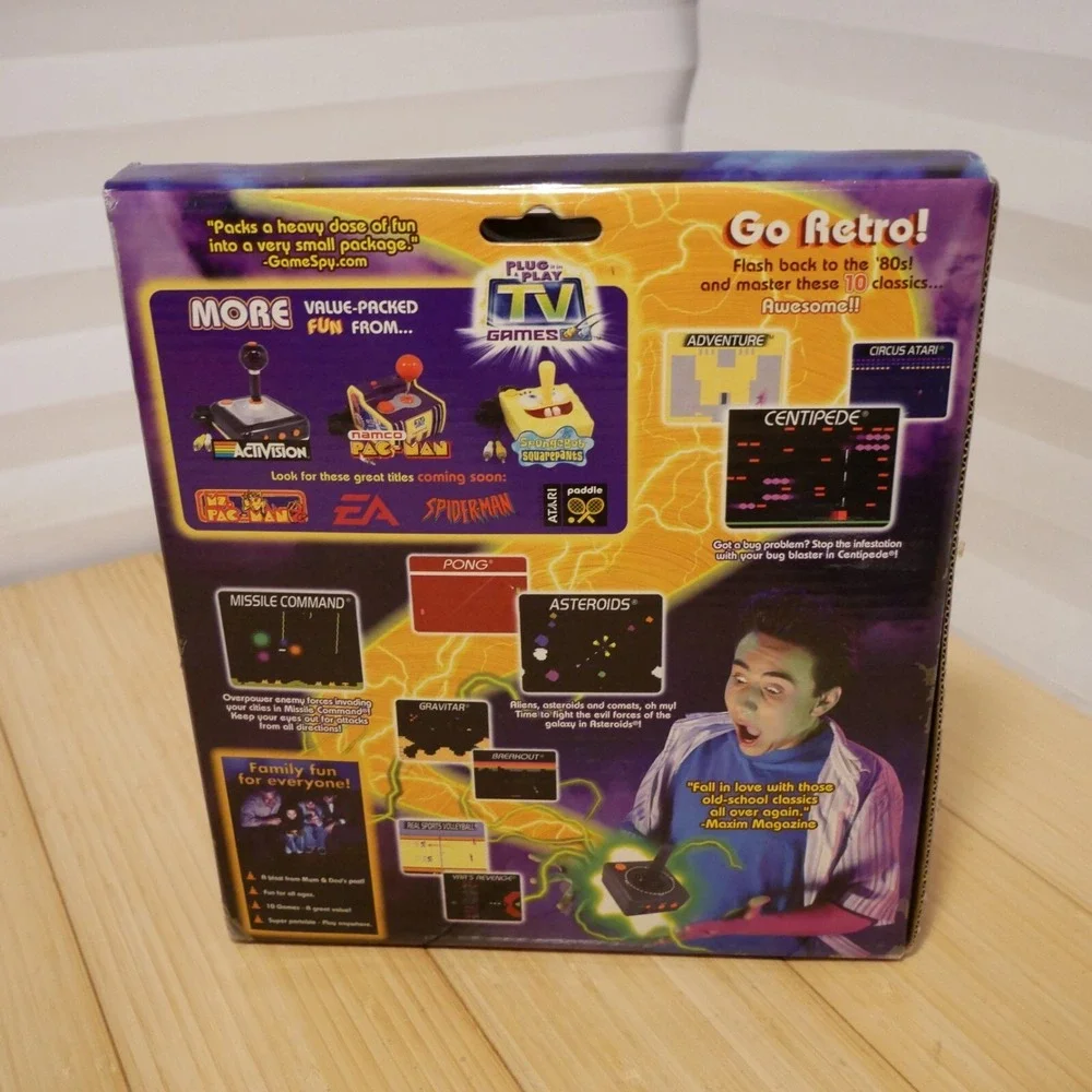 Atari 10-in-1 Plug & Play TV Games (Jakks Pacific TV‎ game systems, 2002) - 08